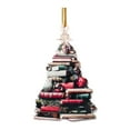 ⚡ Big Sale ! Totil Christmas Tree Book Ornament 2024 Christmas Book