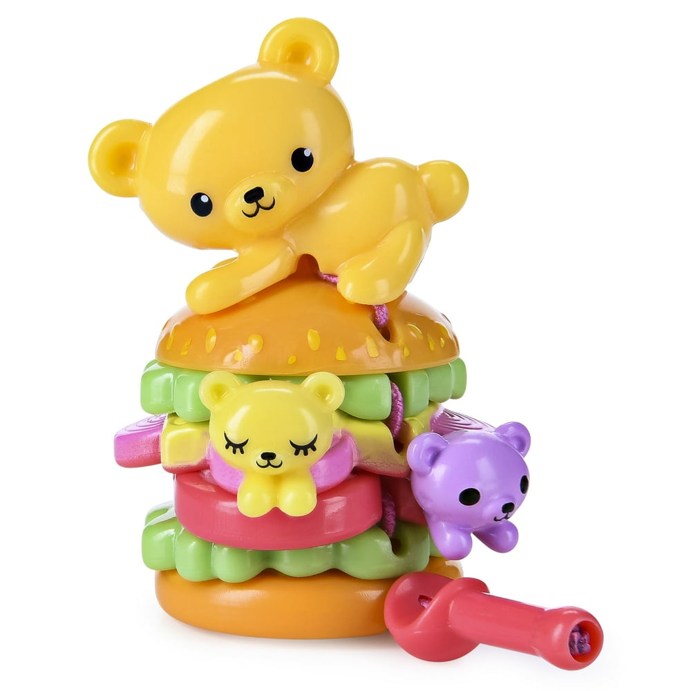 Twisty Petz Treatz, Hamburger Bear Scented Stackable Collectible