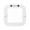 White, variant on Wall Sticker Switch Frame, Outlet Socket Protector Guard, Living Room Power Panel Decoration Sticker, Standalone Household Toggle Board Surround Sleeve Border Light Switch Covers