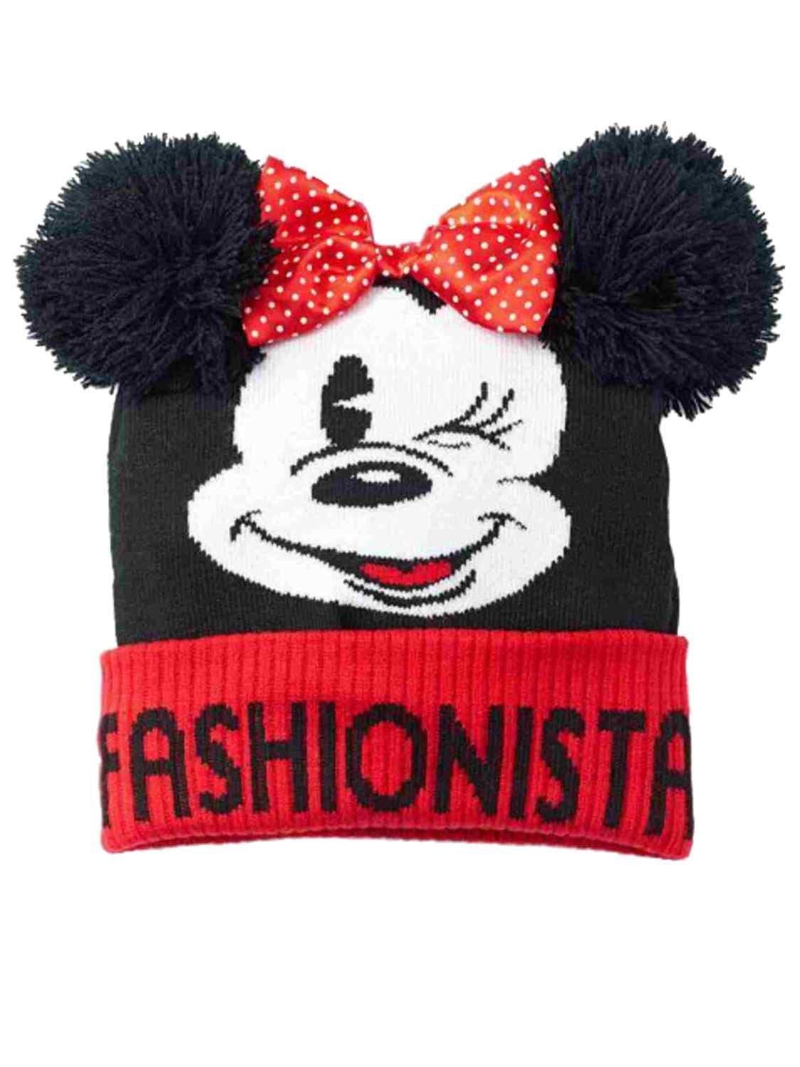 Disney Minnie Mouse Womens Black 