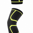 thumbnail image 6 of Compression Knee Brace for Men & Women – Knee Support Sleeve for Running, Workout & Sports – Relief for Knee Pain, Meniscus Tear, ACL & Arthritis – Black/Green, XL, 6 of 8