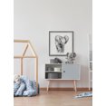 thumbnail image 4 of Marmont Hill Lonely Elephant Framed Wall Art, 24" x 24", 4 of 6