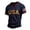 Navy1, variant on 2026 Usa Soccer Mens Polo Shirts Short Sleeve Casual V-Neck Open Front Summer Tops Soccer Shirt for Men Indoor Outdoor Activities Daily Wear