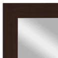 thumbnail image 6 of Frame My Mirror Framed Wall Mirror - Dark Walnut 36" x 24" Mirror - Ideal for Bathroom, Wall Decor, Bedroom and Livingroom - Moisture Resistant with Safety Backing - Pendleton Design, 6 of 10