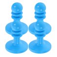 thumbnail image 1 of Raindrops 4pcs Sky-Blue Tent Accessory Pole Caps Plastic Anti-Thunder For Outdoor Activities, 1 of 6
