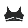 thumbnail image 4 of vastwit Kids Girls Athletic Sports Vest Top Soft Crop Cami Sleeveless Shirt Bra Tops Gymnastics Black 14, 4 of 6