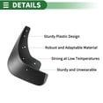 thumbnail image 4 of Guardabarros de barro únicos para Mitsubishi Lancer 2007-2019 con accesorios de montaje, 4 of 6