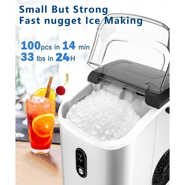 Hicozy-nugget Makers, Countertop, Compact Crushed Maker, Produce In 5 Mins,  55lb Per Day - AliExpress