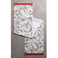 thumbnail image 3 of Maison d' Hermine Holly Time 100% Cotton Table Runner for Party Dinner Holidays Kitchen Home [Single Layer (14.5 Inch by 108 Inch)], 3 of 3