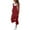 Red Pants for Women, variant on LMOIPLI Women's Wide Leg Outfits Lightweight Long Pants Solid Color Baggy Fashion Summer Clothes Overalls Long Bib Pants Adjustable Strap Romper Vintage Adjustable Strap Romper Brown M
