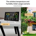 thumbnail image 2 of Mistaha WIFI Weather Station Wireless Indoor Outdoor Hygrometer Thermometer Temperature Humidity Display Monitor Digital Weather, 2 of 7