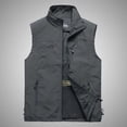 thumbnail image 1 of Chaleco de primavera y otoño para hombre, chaleco informal para exteriores para fotografía de jóvenes y mediana edad, chaleco de pesca, chaqueta deportiva para hombre, 1 of 6