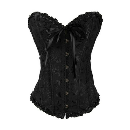 

RichYS Waist Cincher Renaissance Lace Up Royal Style Slim Women Bustier for Dating