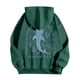 thumbnail image 4 of MHFRRA Sudadera con Capucha Gráfica para Mayor Estilo y Comodidad Gris, 4 of 5