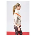 thumbnail image 4 of Women's Terez  Cream San Francisco Giants Ripstop Chevron Quarter-Zip Pullover, 4 of 4