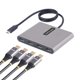 thumbnail image 1 of Adaptador USB-C a HDMI cuádruple StarTech para Windows, 1 of 7