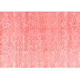 thumbnail image 1 of Ahgly Company Indoor Rectangle Solid Red Modern Area Rugs, 2' x 5', 1 of 4