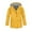 Yellow, variant on Mercatoo Kids Rain Jacket Boys Girls Lightweight 𝗪aterproof Raincoat Full Zip Up Youth Button Down Coat Hooded Windbreaker