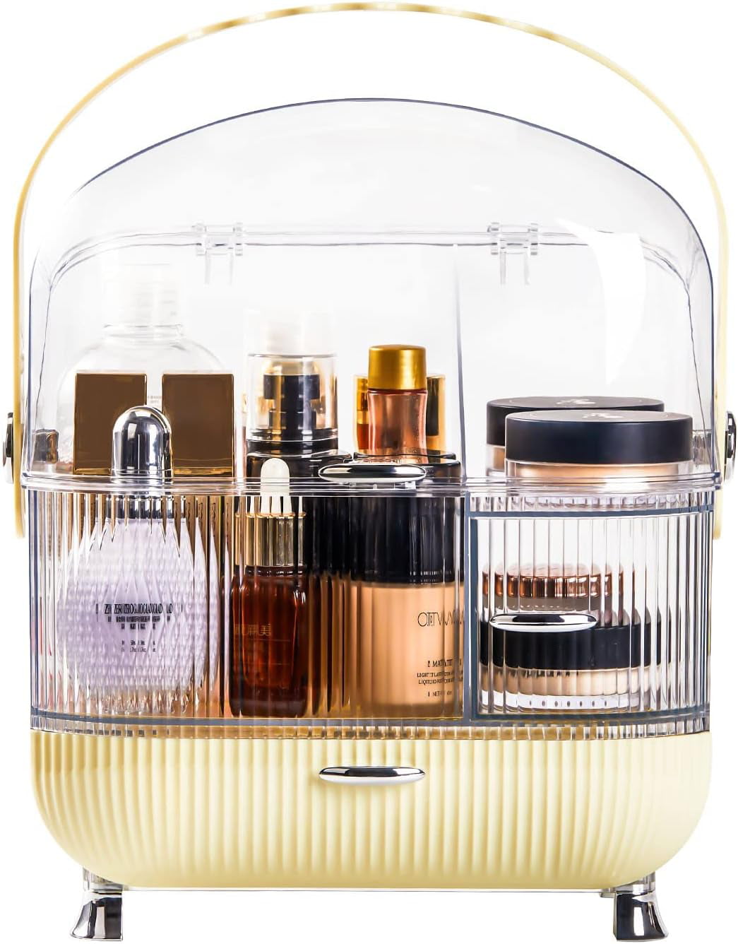 Skincare Makeup Organizer Preppy Aesthetic Cosmetic Storage Box