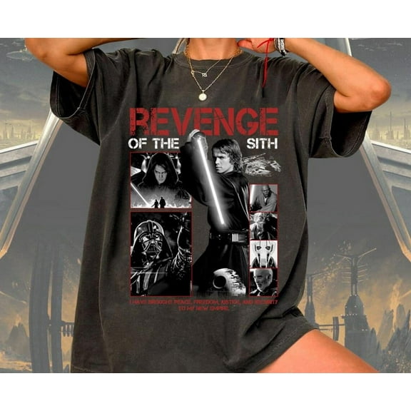 Revenge Of The Sith 20Th T-Shirt, Anakin Skywalker, Darth Vader, Jedi Shirt, Disneyland Starwars, Galaxys Edge Trip, Starwars Vacation