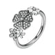 thumbnail image 1 of Anillos para mujer, regalos para mujer, joyería de flores y diamantes de moda para mujer, anillo de joyería para mujer, 1 of 3