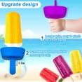 thumbnail image 6 of Uanit Pack of 6 Reusable Drip Free Popsicle Holders for Kids,Silicone Popsicle Holder with Straw,Ice Pop Holder Bpa-Free,Popsicle Drip Catcher for Toddlers,Popsicle Stick Holder, 6 of 9