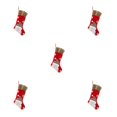 thumbnail image 3 of Wosthever Christmas Stocking Hanging Wall Window Gifts Bag Party Decoration Pendants Sock Ornament Candy Bar Club for Children Type2 NO2, 3 of 6