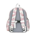 thumbnail image 3 of White Dogs and Flowers Backpack for School,Cute School Bag,Schoolbag with Adjustable Shoulder Straps & Padded Back,13.4"x11"x4.7", 3 of 6