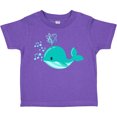 thumbnail image 3 of Inktastic Cute Singing Whale Boys or Girls Toddler T-Shirt, 3 of 5