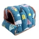 thumbnail image 4 of Nido de pájaro cálido para invierno, percha para loro, guacamayo, gris africano, Amazon Eclectus Azul grande Zulema Bird Parrot Hammock, 4 of 8