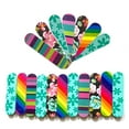 thumbnail image 1 of 50 Uds. Herramienta de Arte de uñas de colores surtidos Mini limas de uñas tableros de esmeril de doble cara lima de uñas y pulidores para uso en Arte de uñas, 1 of 5