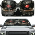 thumbnail image 2 of 3D Terminator Car Auto Sunshades Windshield Heat Protection Sun Shades Univeral Fit Cars Suv Truck, 2 of 6
