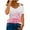 #2-Pink, variant on Patlollav Womens Shirts,Ladies Lace Short Sleeve Tops
