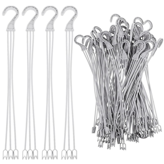 MasteelfCA 50pcs Durable Plant Hangers Practical Hanging Planter Hooks Garden Hooks