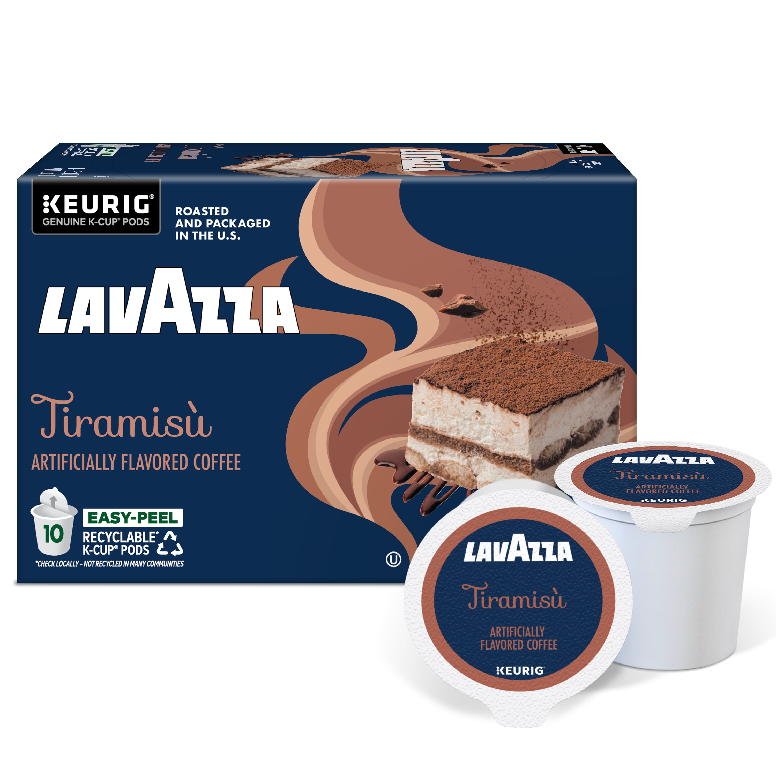 Lavazza Tiramisu Keurig K-Cup® Pods, Light-Medium Roast, 100% Arabica (60 Pods)