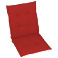 thumbnail image 3 of Charmma Garden Chair Cushions 4 pcs Red 39.4"x19.7"x1.2", 3 of 7