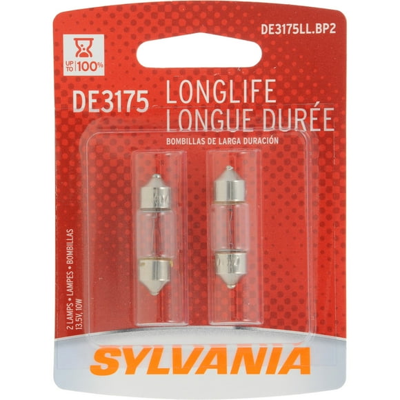 OSRAM Sylvania DE3175 Long Life Miniature Bulb (Contains 2 Bulbs)
