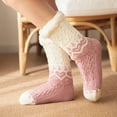 thumbnail image 4 of Utoimkio Winter Fuzzy Slipper Socks for Women Holiday Home Outdoor Non-slip Home Sleeping Socks Women Cozy Warm Winter Athletic Socks, 4 of 5