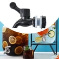 thumbnail image 6 of deevoka Juice Dispenser Tap, Beverage Dispenser Spigot, Beverage Dispenser Tap for Home Black, 6 of 9