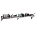 thumbnail image 1 of Ourlova 12"x72" NSF Stainless Steel Wall Shelf, 345 lbs Load Heavy Duty Commercial Wall Mount Shelving,Metal Kitchen Rack for Restaurant,Home, Kitchen, 1 of 9