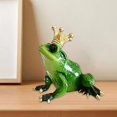 thumbnail image 4 of yotijay Statues Figurines Art, Lovely Frog Sitting Sculpture, Resin Statue, 4 of 9