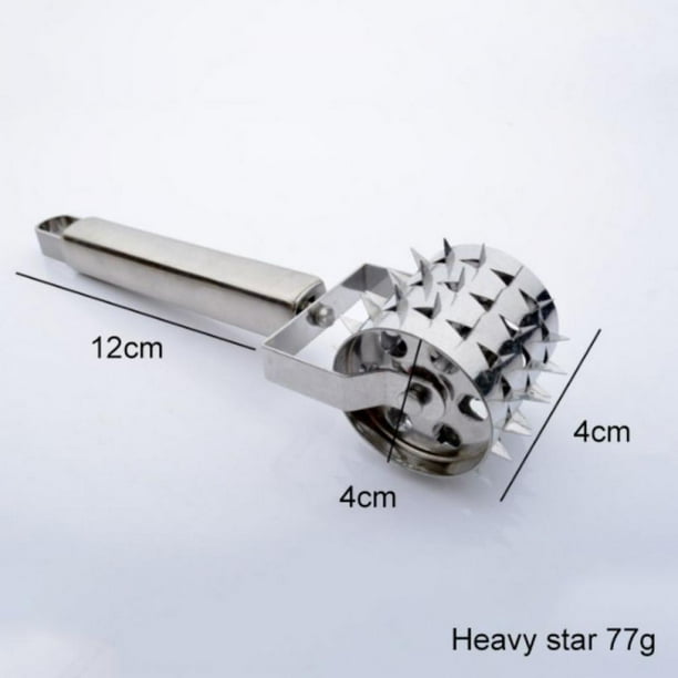 Meat Tenderizer- Stainless Steel Meat Tenderizer Roller Rolling