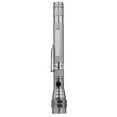 thumbnail image 1 of Trayknick 3-LED Magnetic Retractable Free Bending Car Repair Penlight Flashlight with Clip Silver, 1 of 13