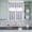 Purple, variant on 3 Piece Kitchen Curtains and Valances Set Yellow Grey Striped Cafe Curtains 36 Inch Length Geometric Vertical Stripes White Valance & Tier Curtain for Living Room Bedroom Window 54"x18" 27"x36"*2