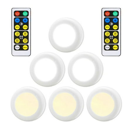

White Warm Light Remote Control Two Color Lamp Night Light For Kitchen Stairs