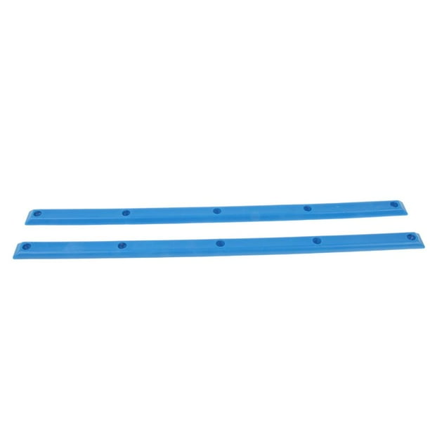 1 Rieles de Skateboard Reemplazable Parte Duradero Hardware Azul shamjiam Rieles para skateboard con tornillos