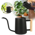 thumbnail image 3 of XIEULQP 1-Litre Stainless Steel Swan-Neck Watering Can - Decorative Indoor Plant Irrigation Tool with Long Spout for House Plants & Bonsai​, 3 of 6