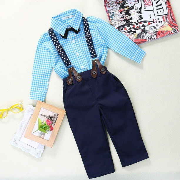 Suspender outfit for kids sales