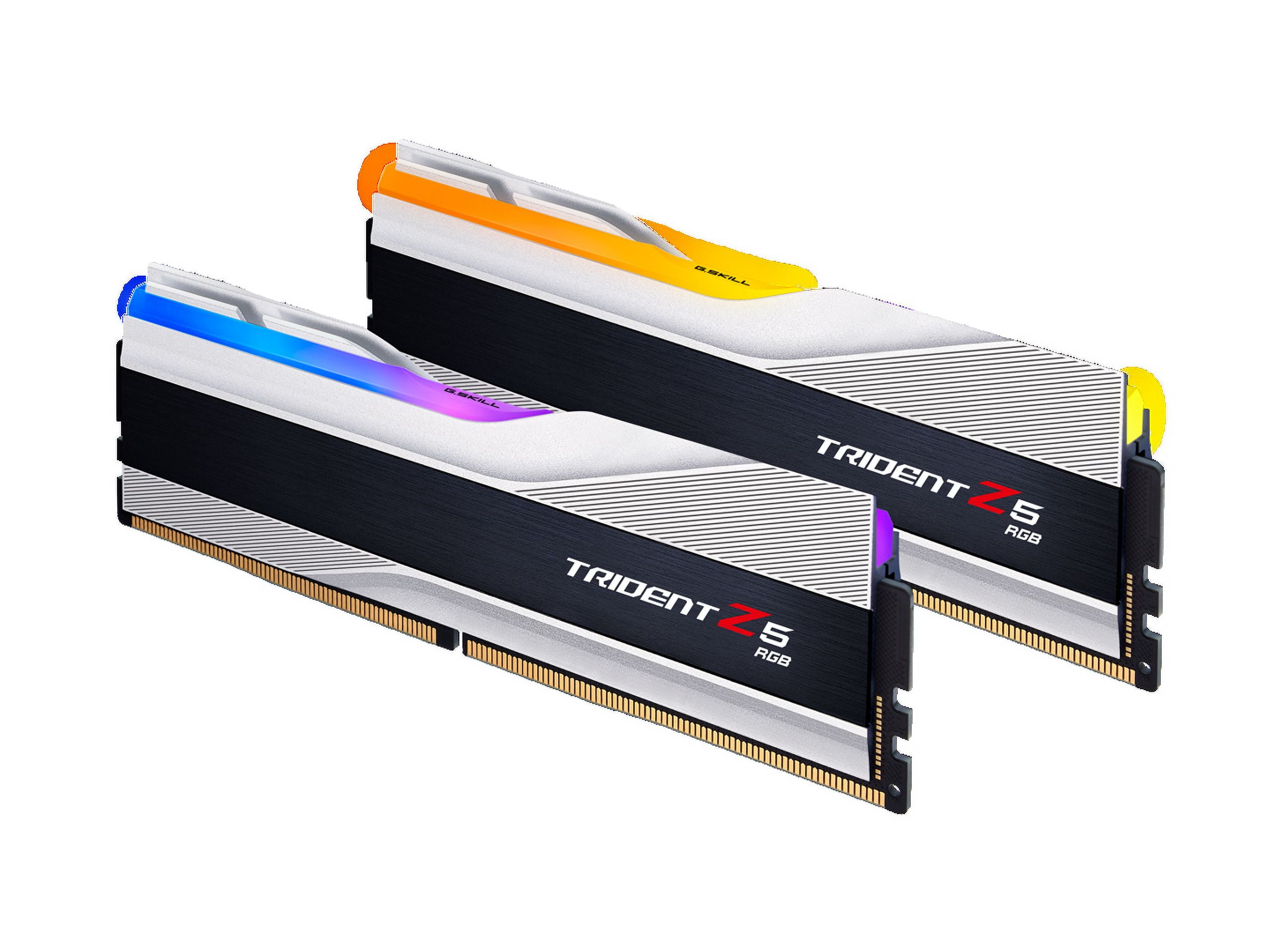 メモリー G.SKILL TRIDENT Z5 RGB DDR5 5600 32GBx2 G.SKILL Trident Z5 RGB Series DDR5 RAM (Intel XMP 3.0 & AMD Expo