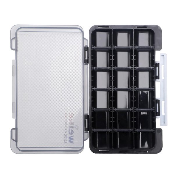 Caja de aparejos de pesca Caja de almacenamiento de aparejos de accesorios de pesca de plástico PP para exteriores